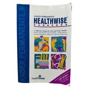 Kaiser Permanente Healthwise Handbook paperback 1999 english Staywell 376pg READ